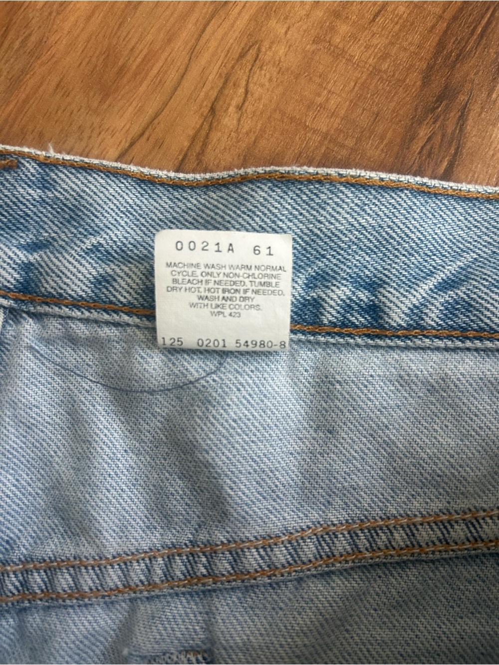 Vintage Y2K Levi’s 550 Red Tab Relaxed Fit Dad Jean Shorts Womens Size 18 - Picture 8 of 12